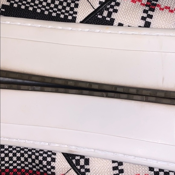 CELINE  Authentic Print Pattern Black Red Sneakers - Picture 8 of 15